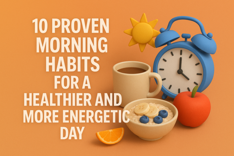 10 Proven Morning Habits for a Healthier and More Energetic Day (2025 Guide)