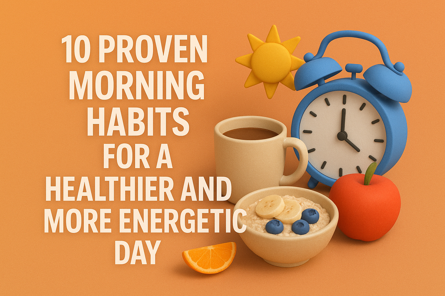 10 Proven Morning Habits for a Healthier and More Energetic Day (2025 Guide)