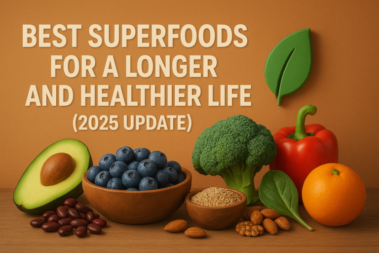Best Superfoods for a Longer and Healthier Life (2025 Update)