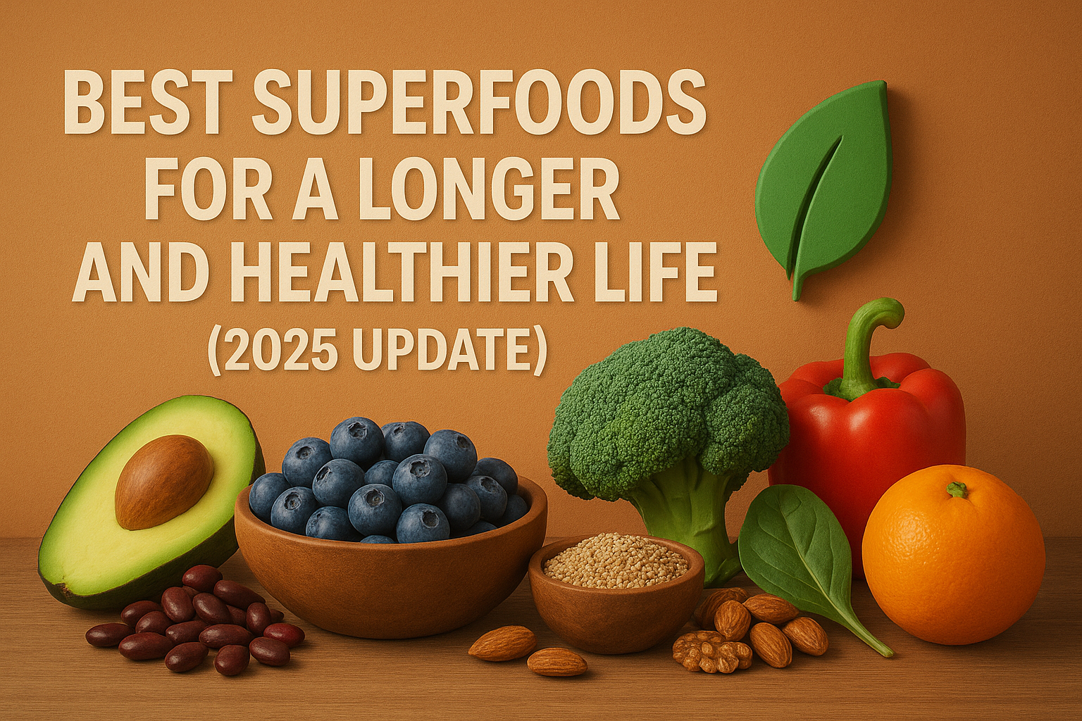 Best Superfoods for a Longer and Healthier Life (2025 Update)