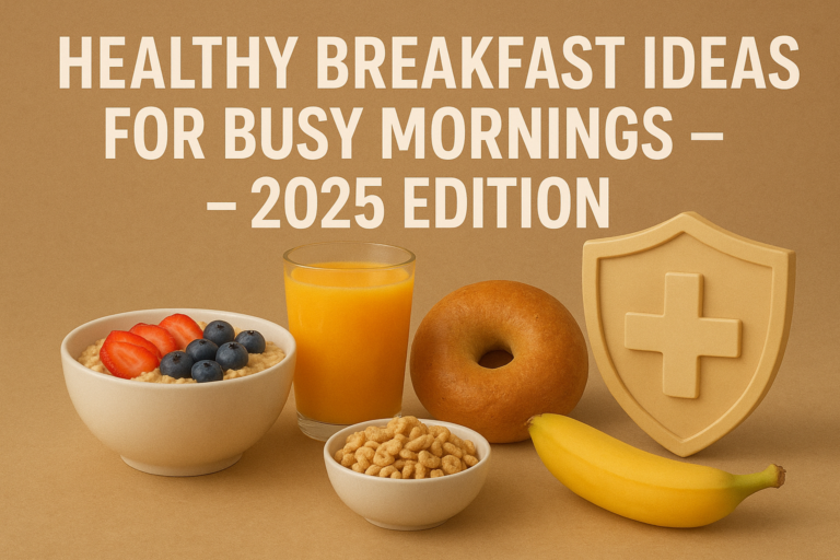 Healthy Breakfast Ideas for Busy Mornings – 2025 Edition