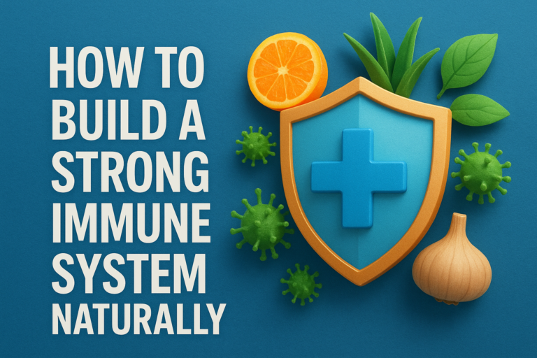 How to Build a Strong Immune System Naturally