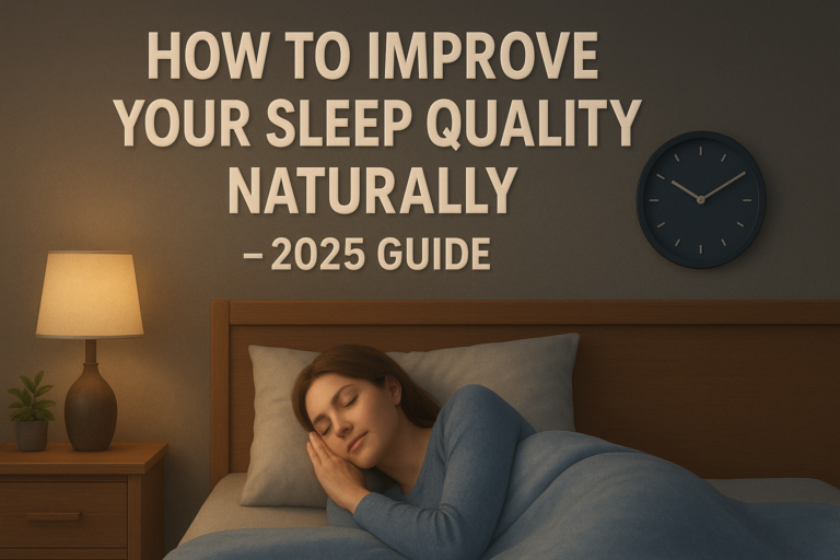 How to Improve Your Sleep Quality Naturally – 2025 Guide