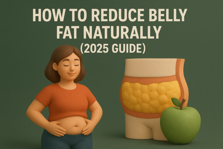 How to Reduce Belly Fat Naturally (2025 Guide)