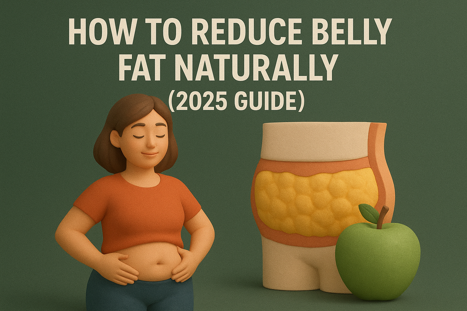 How to Reduce Belly Fat Naturally (2025 Guide)