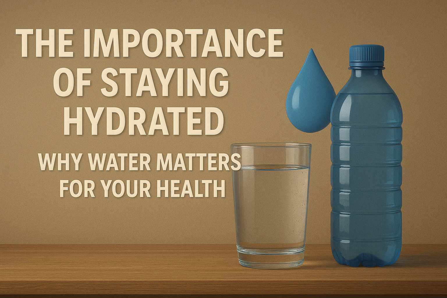 The Importance of Staying Hydrated: Why Water Matters for Your Health